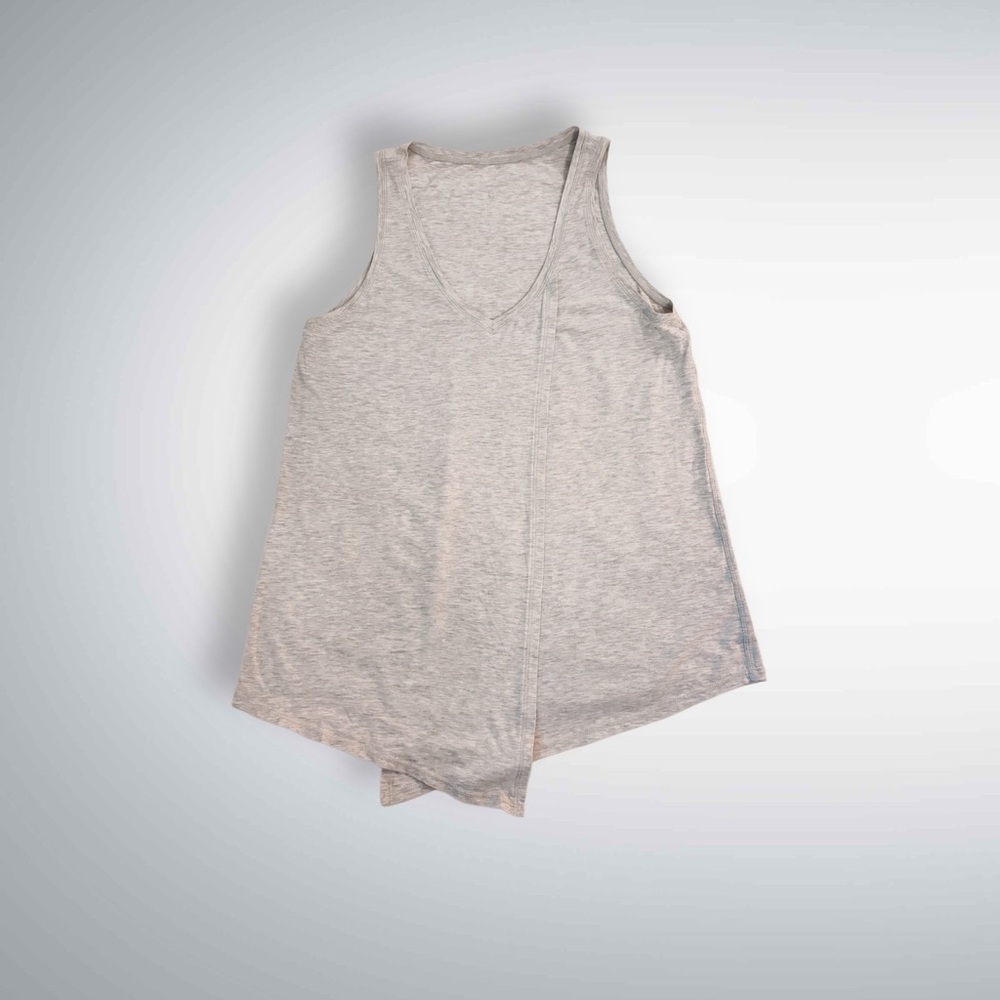 Lululemon Light Gray Crossover Front Tank – Approx. Size Small